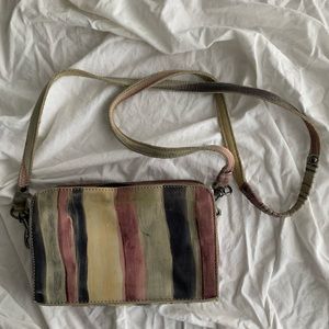 LIEBESKIND BERLIN leather crossbody bag